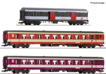 Roco 6200127 - H0 - 3-tlg. Set Schnellzug D 704, ÖBB, Ep. V - Set 1